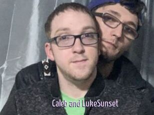 Caleb_and_LukeSunset