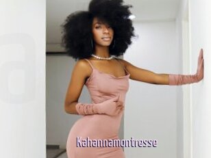 Kahannamontresse