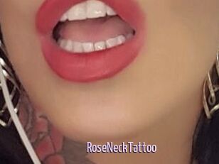 RoseNeckTattoo